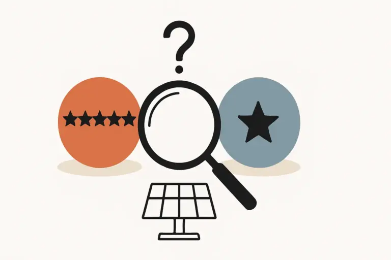 Solarteur Bewertungen verstehen und prüfen