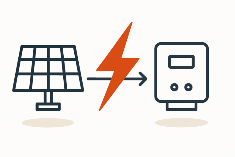 Spannung Strom Leistung Wechselrichter Solarmodule verstehen