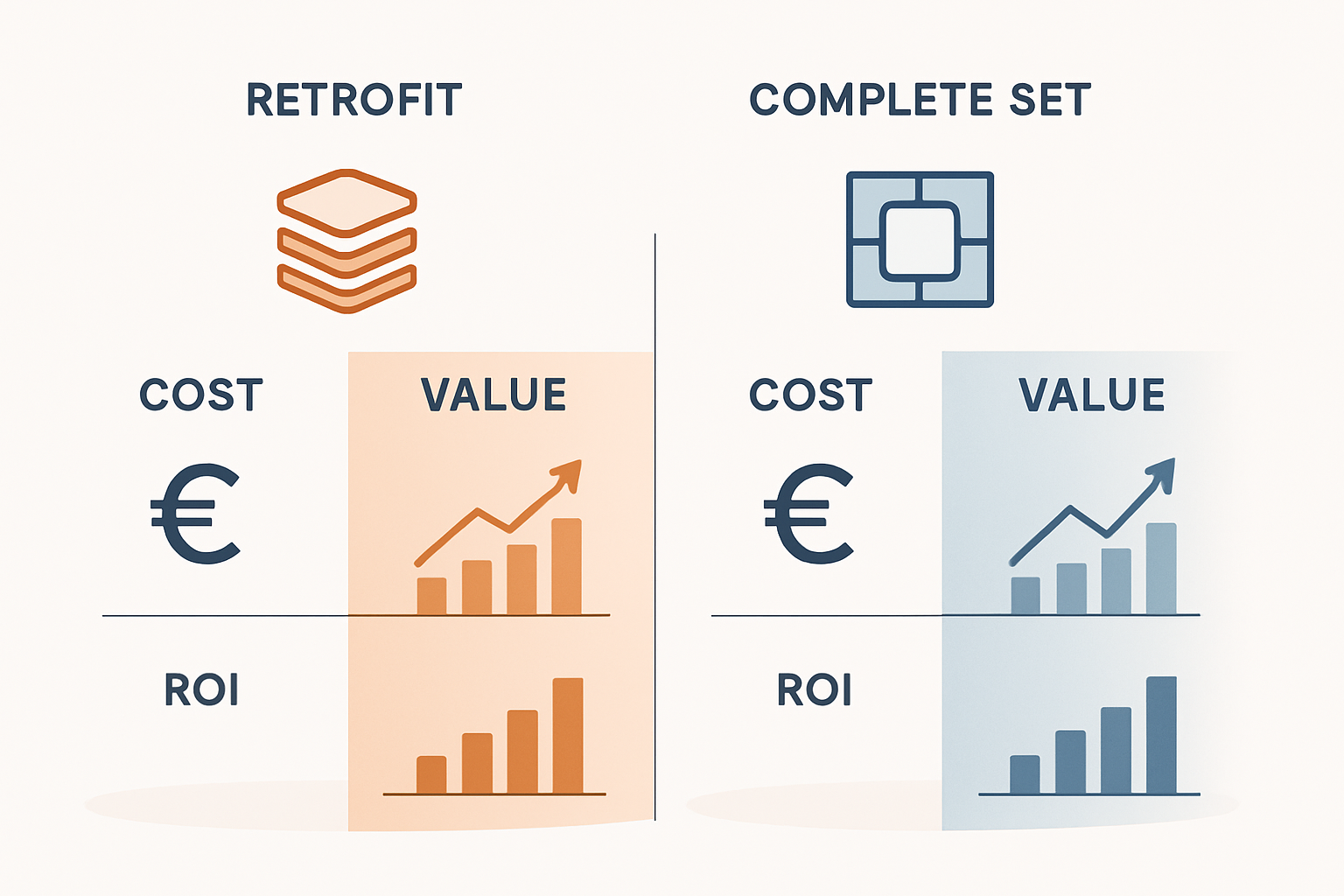 Kosten vs. Wert: Ein Vergleich über die gesamte Lebensdauer