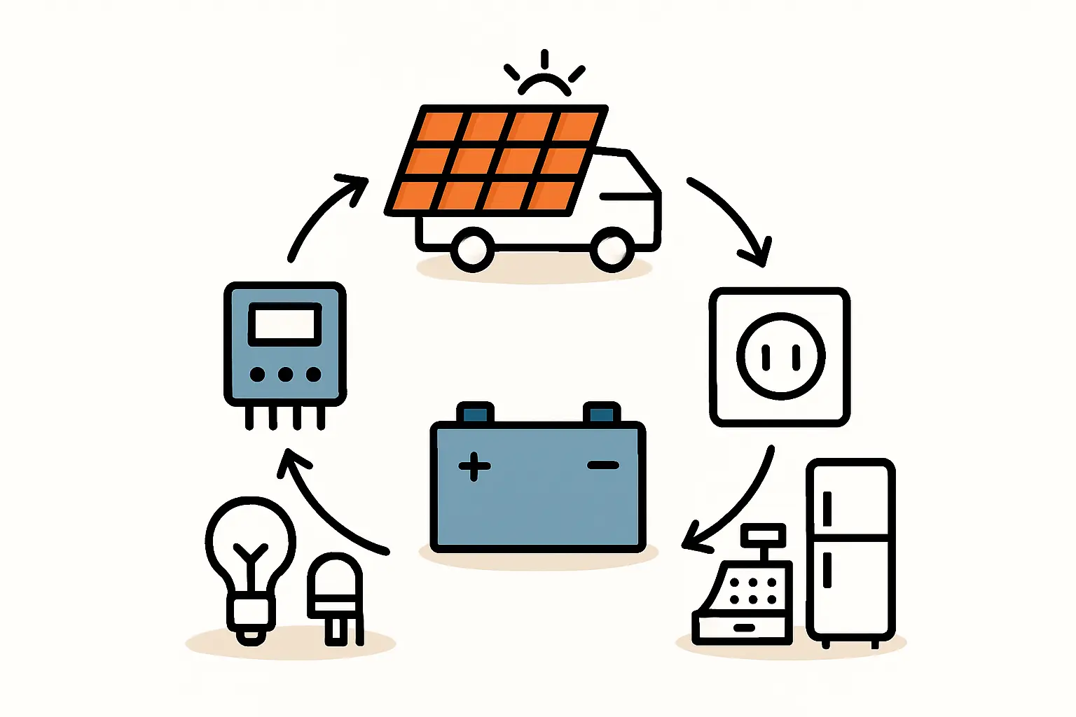 Die vier Kernkomponenten einfach erklärt