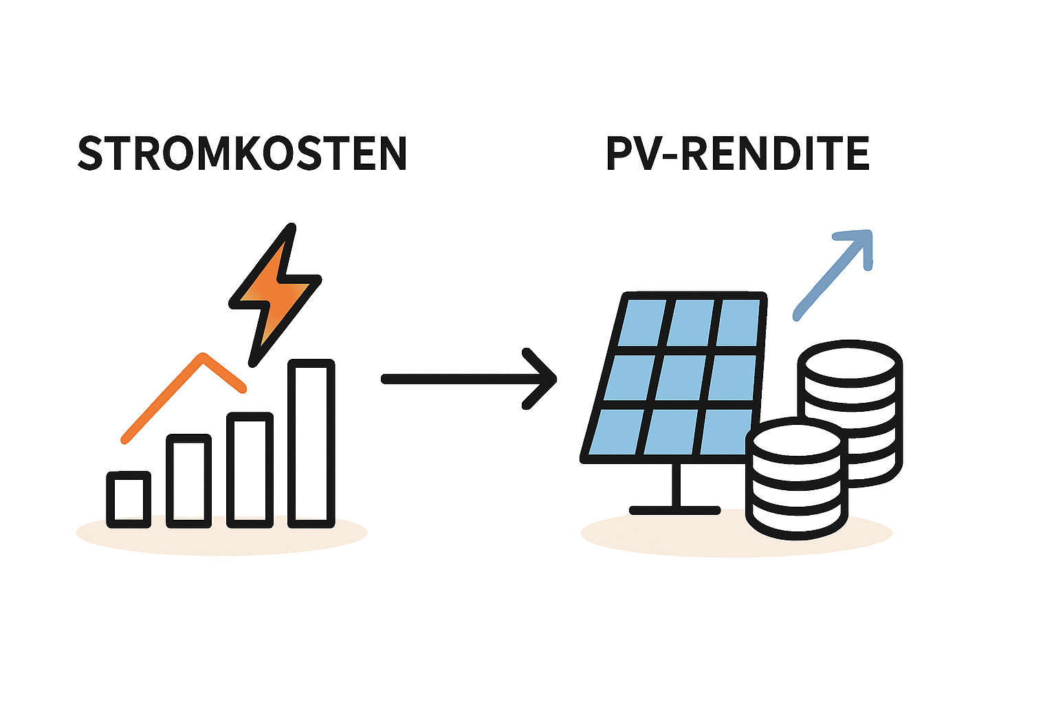 Einfluss der Strompreise auf die Rentabilität von PV-Anlagen