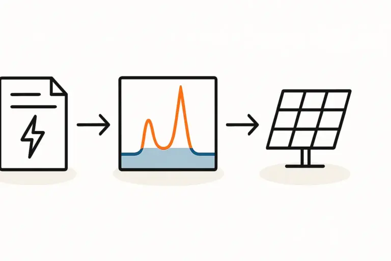 Stromrechnung analysieren Grund- und Spitzenbedarf verstehen