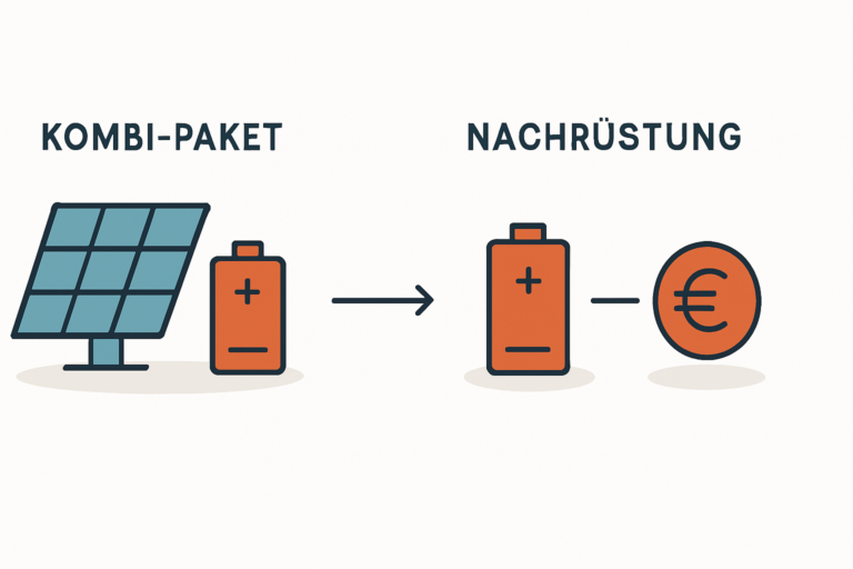 Stromspeicher finanzieren mit Krediten und Nachrüstung