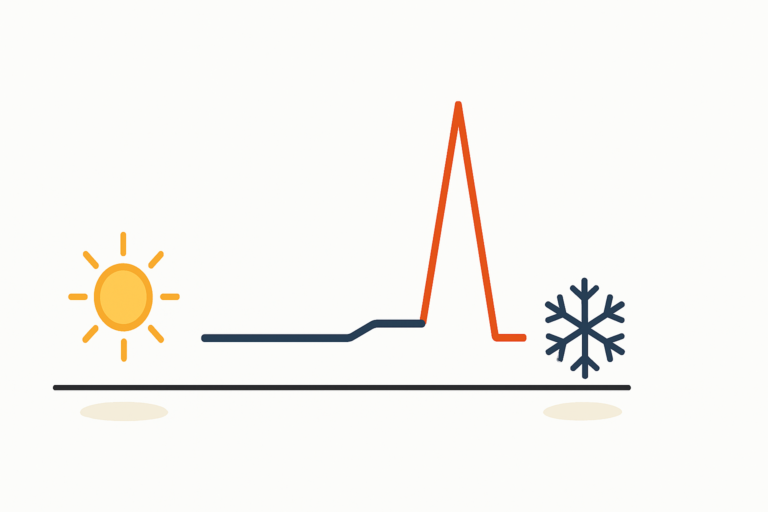 Stromverbrauch einer Wärmepumpe im Winter realistisch berechnen