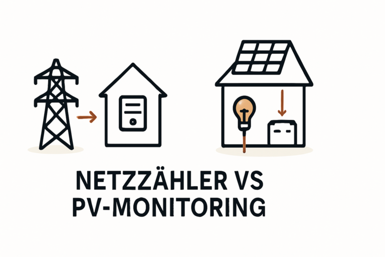 Stromzähler vs. PV-Monitoring Unterschiede verstehen