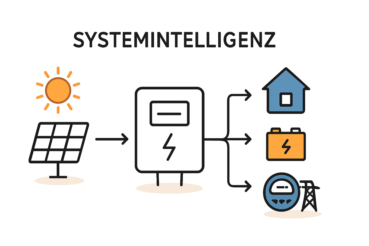 Systemintelligenz bei Photovoltaikanlagen einfach erklärt