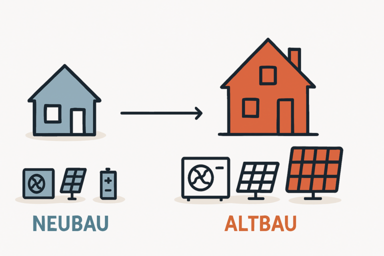 Systemkombinationen im Altbau bei hoher Wärmelast