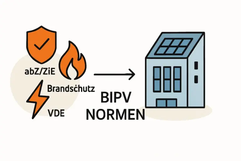 Technische Normen und Besonderheiten bei fassadenintegrierter Photovoltaik