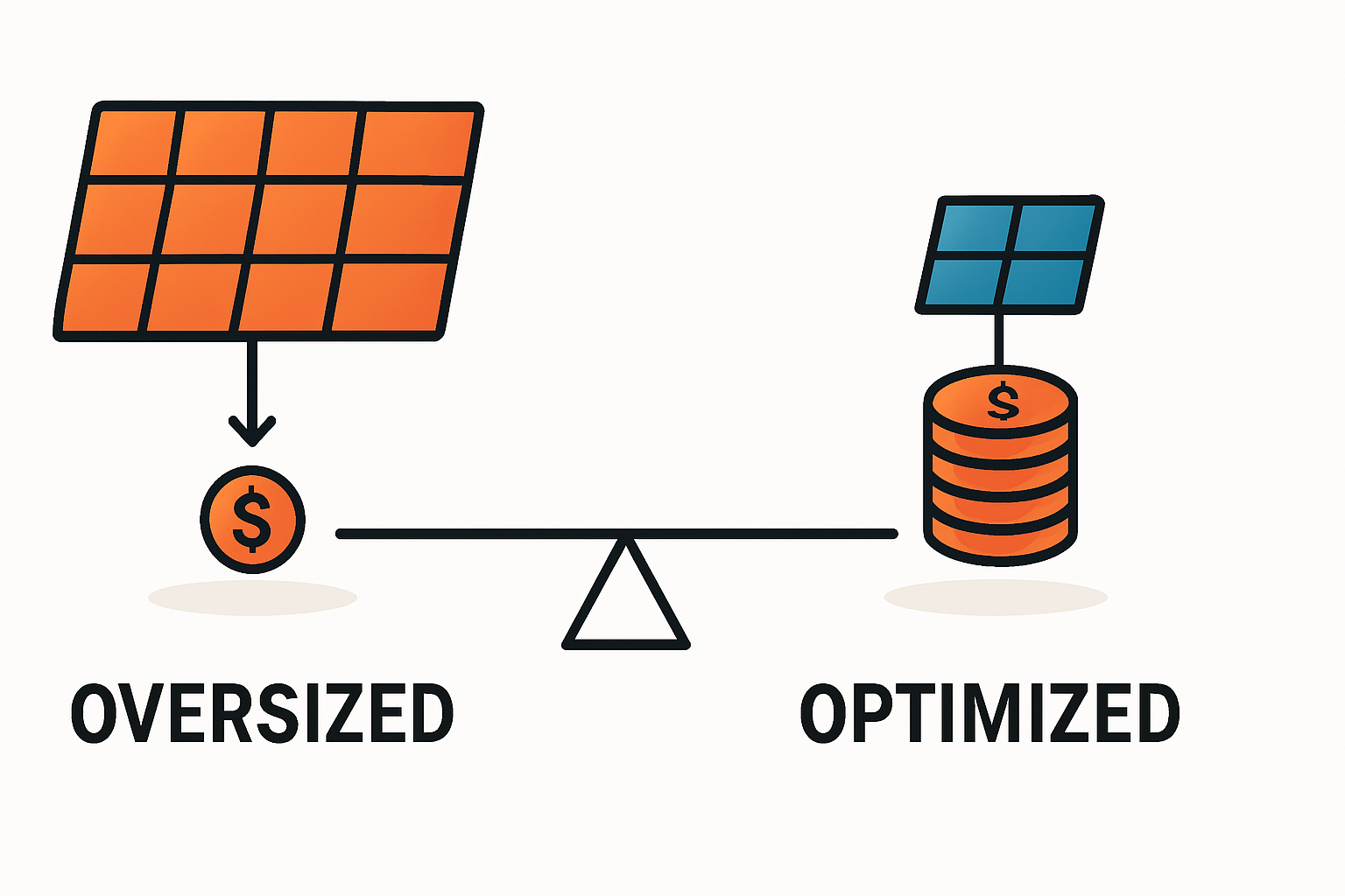 Überdimensionierung bei PV-Anlagen vermeiden