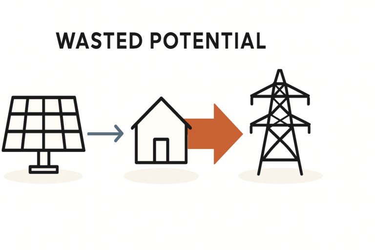 Überschüssiger Solarstrom bei Balkonkraftwerk ohne Speicher