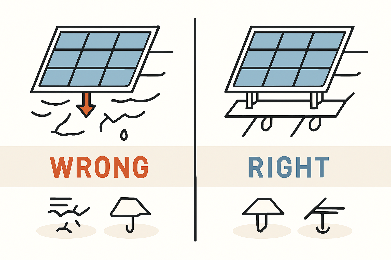 Dachhaken: Das Fundament auf dem Dach