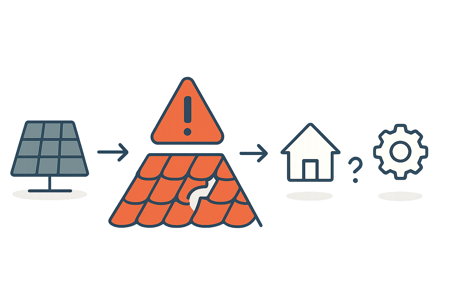 Unvorhergesehene Mängel am Dach bei Montage wer haftet