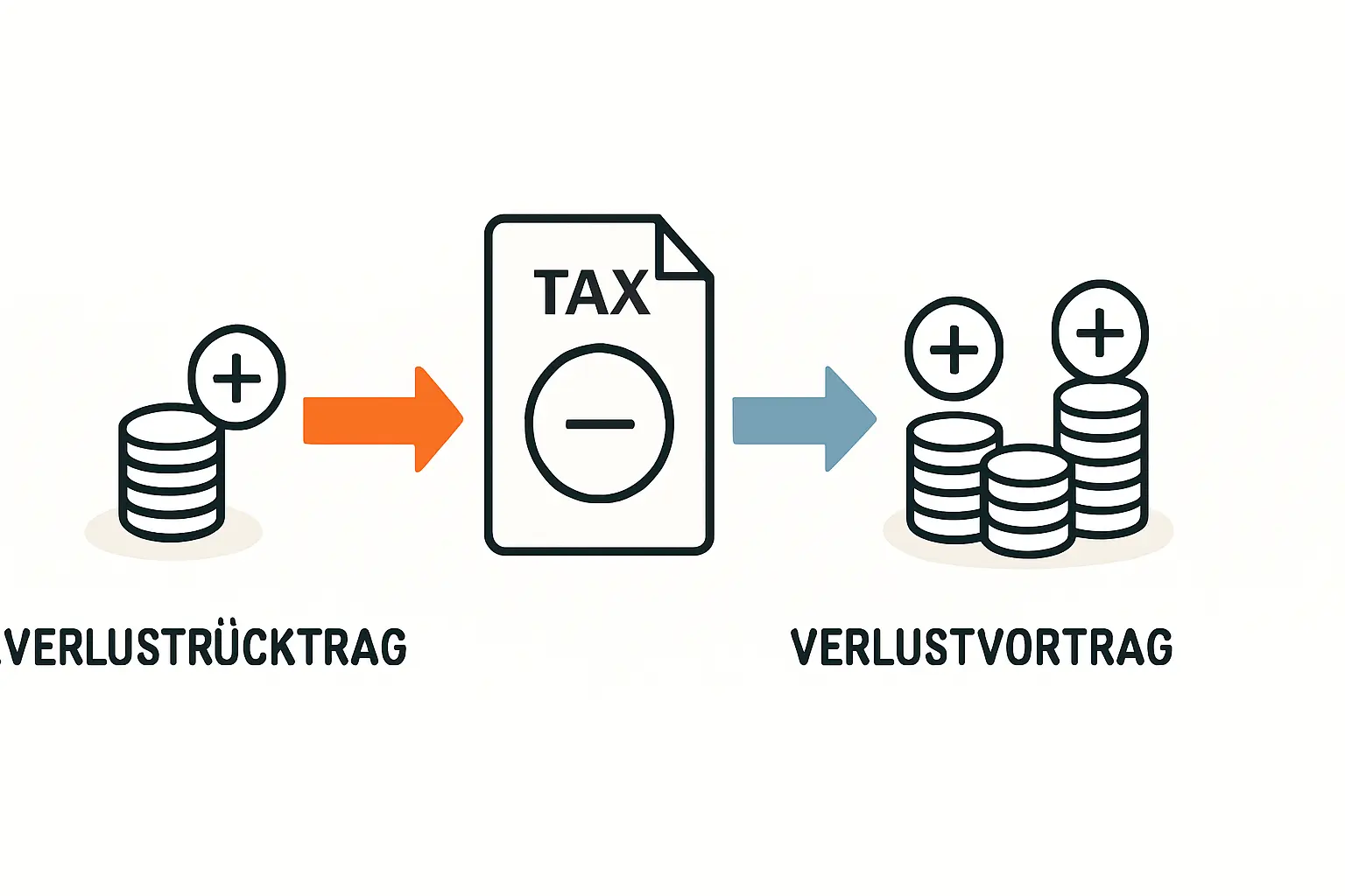 Verlustvortrag und Verlustrücktrag bei PV-Anlagen erklärt