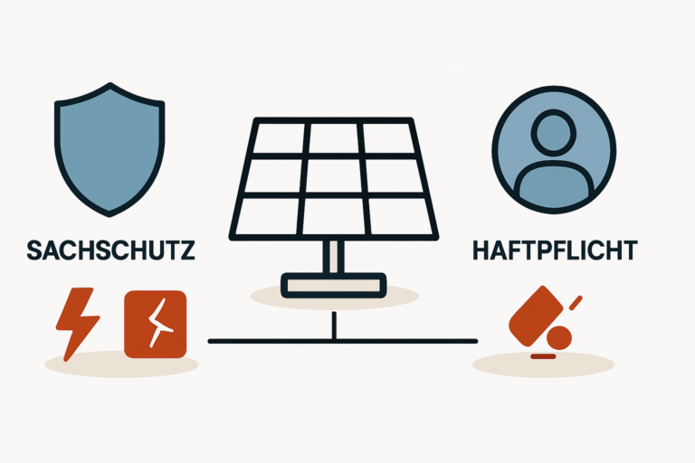 Versicherung für die PV-Anlage richtig verstehen