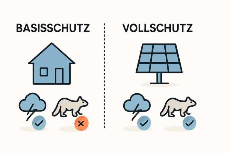 Versicherungsfalle PV-Anlage und Wohngebäudeversicherung
