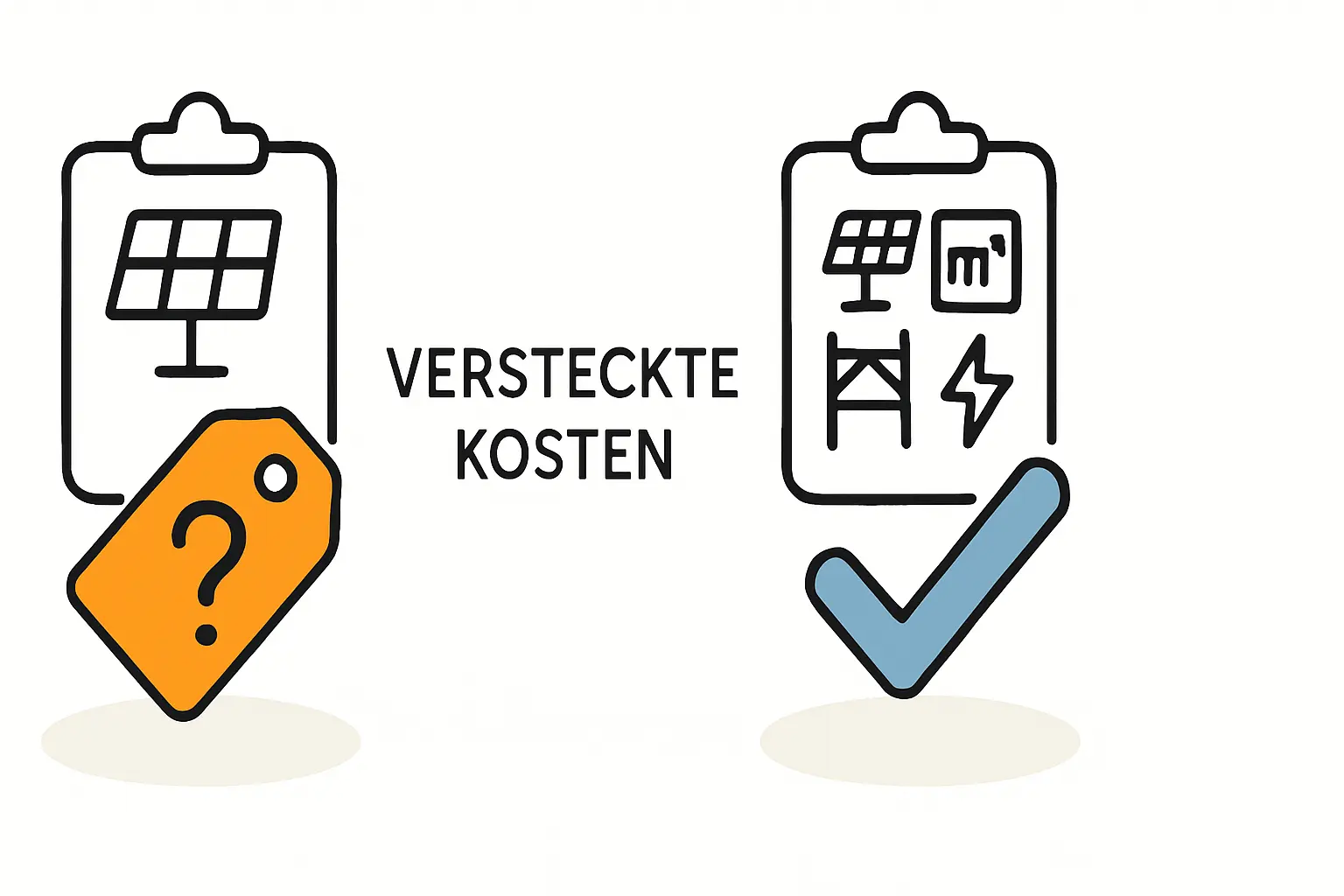 Versteckte Kosten bei PV-Angeboten erkennen und vermeiden