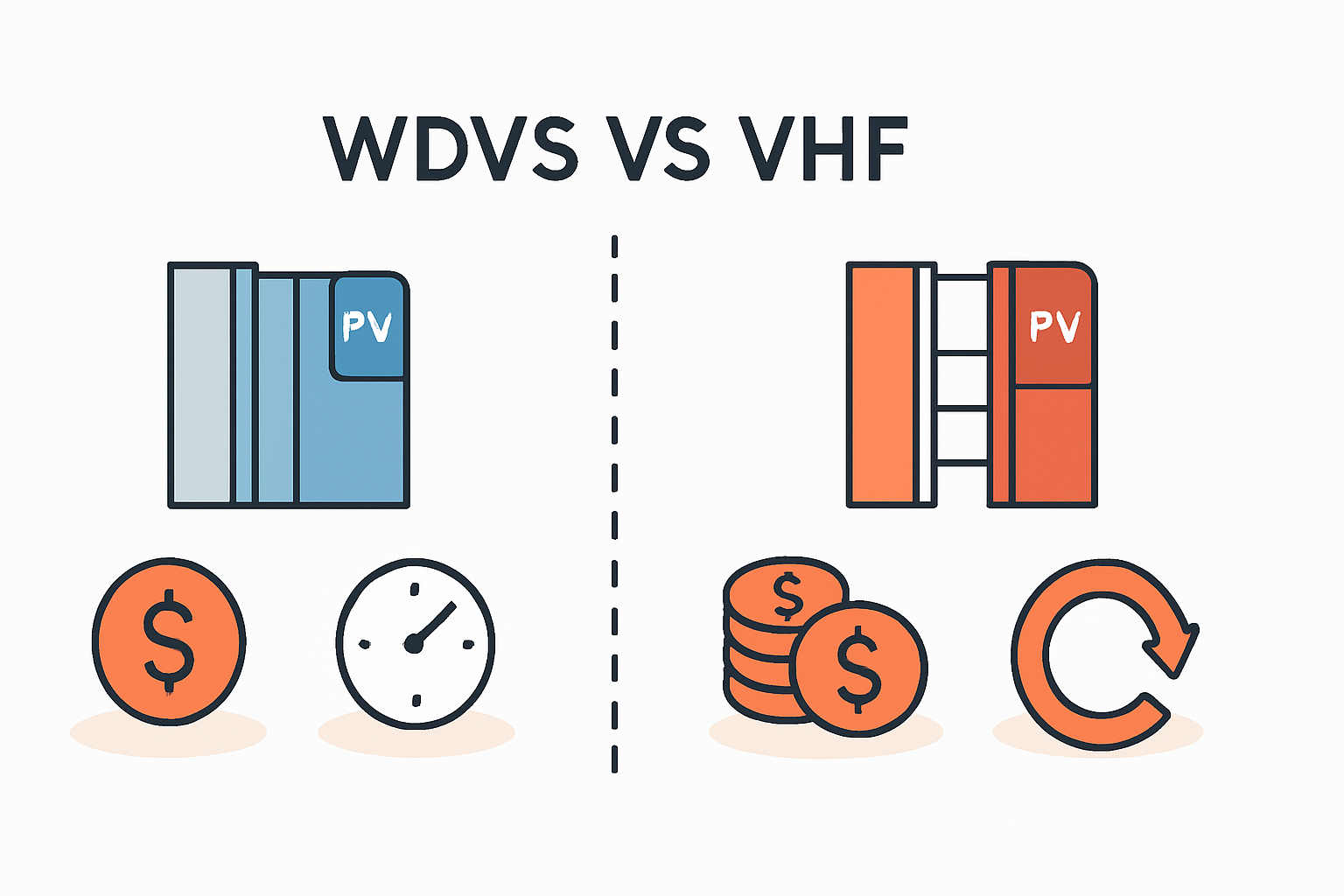 Kostenvergleich von VHF mit PV und WDVS mit PV