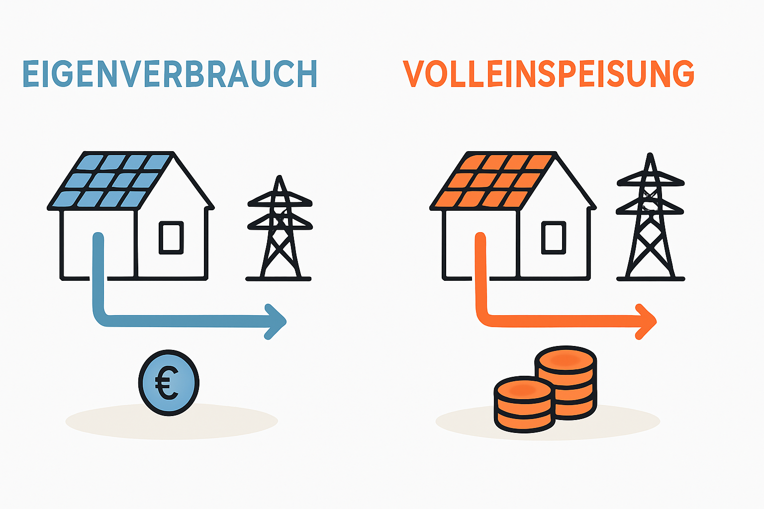 Wann lohnt sich die Volleinspeisung für Photovoltaik noch