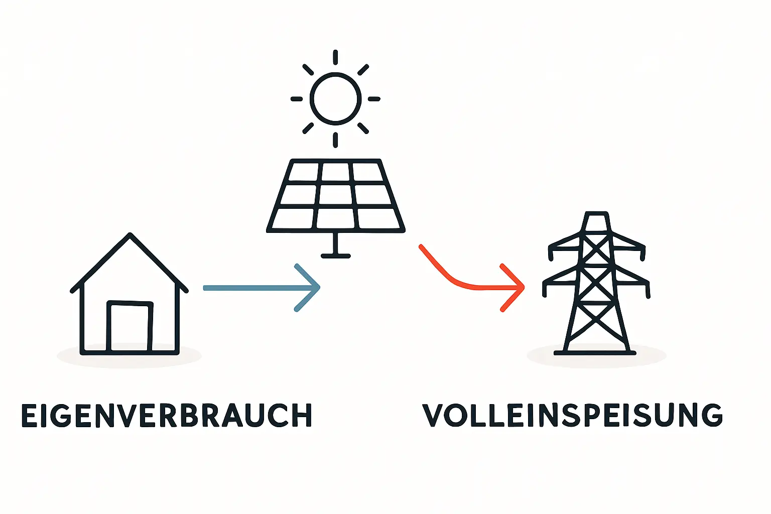 Wann Volleinspeisung statt Eigenverbrauch sinnvoll ist