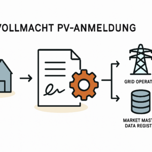Vollmacht für Netzbetreiber bei PV-Anmeldung verstehen