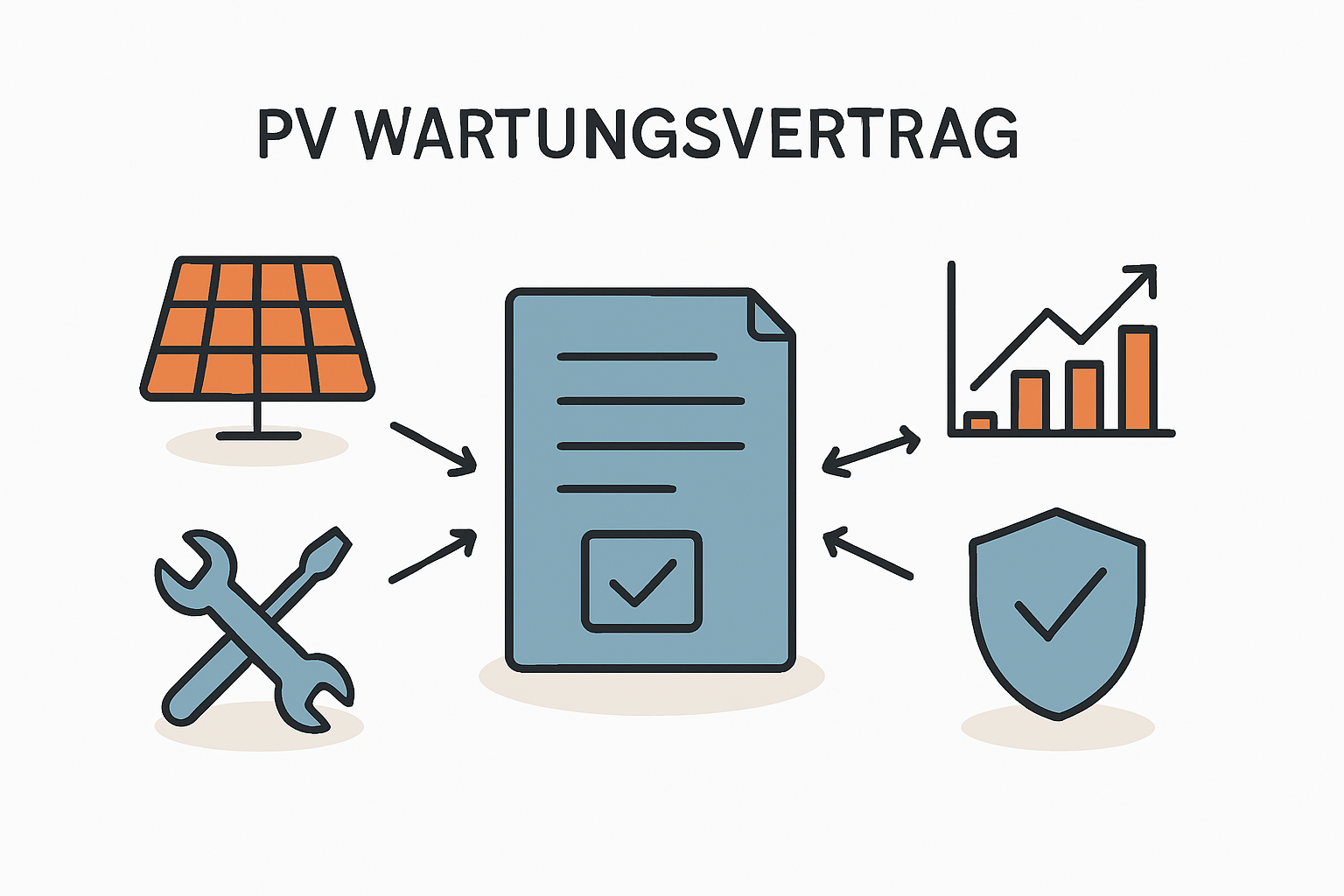 Wartungsverträge für Photovoltaik verständlich erklärt