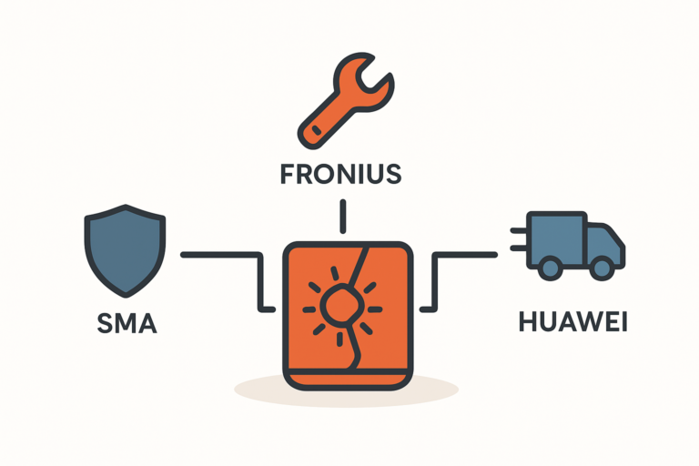 Wechselrichter Garantie und Service in Deutschland vergleichen