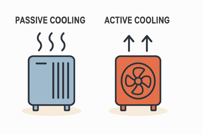 Hitzebeständigkeit bei Wechselrichtern aktiv und passiv vergleichen