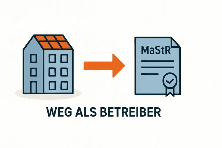 Wer ist Betreiber einer WEG-Photovoltaikanlage im MaStR