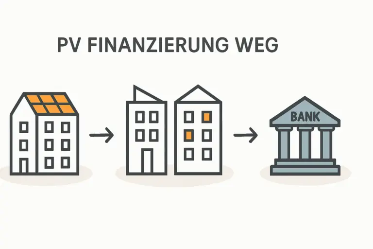 Finanzierung einer PV-Anlage in der WEG erklärt