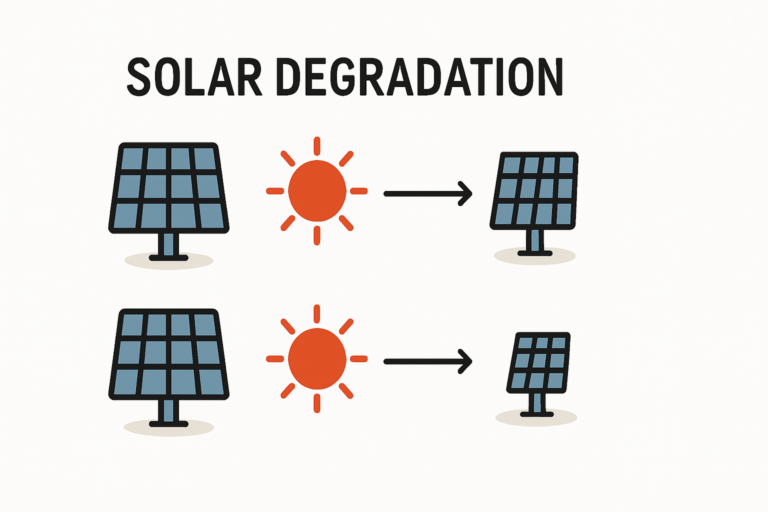 Wie schnell altern Solarmodule Auswirkungen nach 10 Jahren