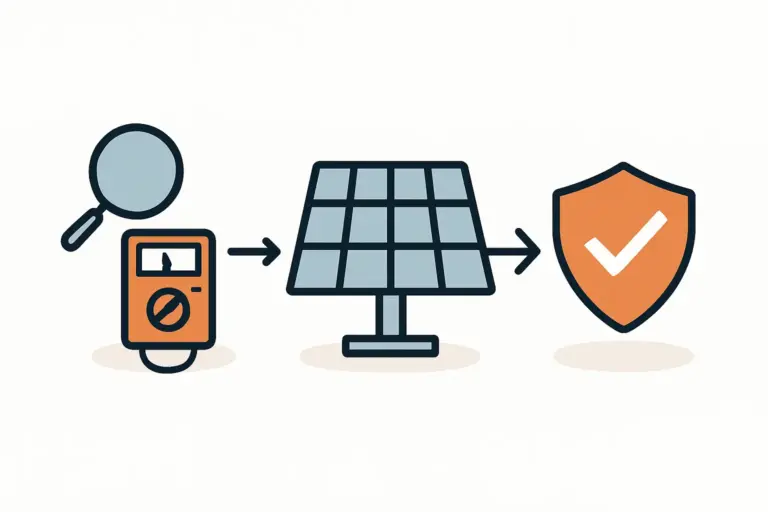 Wiederholungsprüfung für PV-Anlagen sicher verstehen