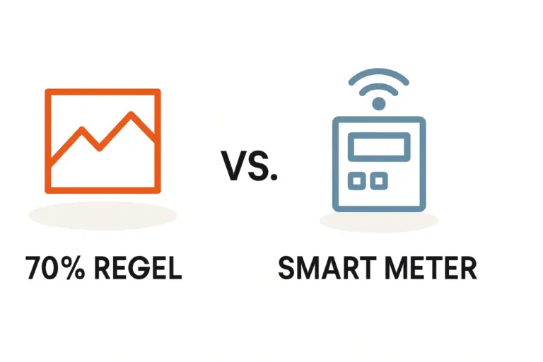 Wirkleistungsbegrenzung 70 Prozent oder Smart Meter Überblick