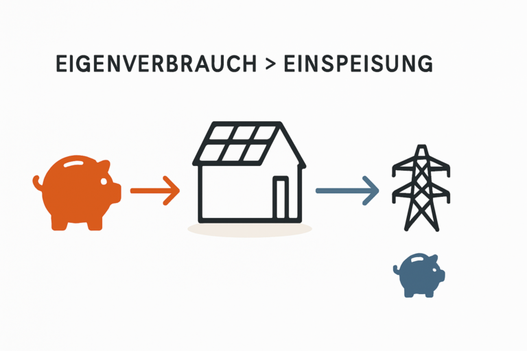 Wirtschaftlichkeit von PV-Anlagen bei geringem Stromverbrauch