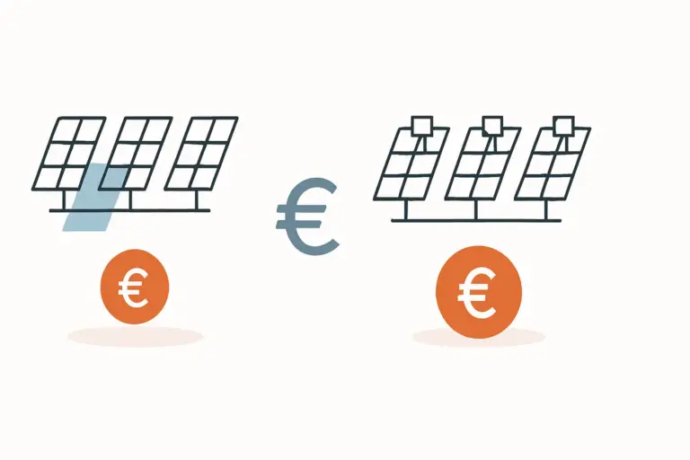 Wirtschaftlichkeit bei Teilverschattung und Leistungsoptimierern