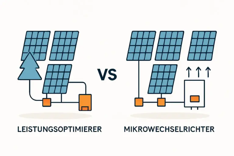 Wirtschaftlichkeitsvergleich bei Teilverschattung