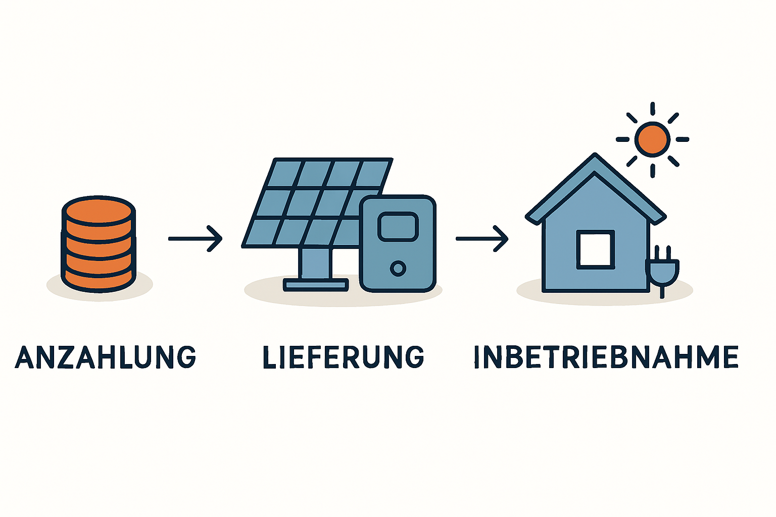 Übliche Zahlungsmodelle bei regionalen PV-Anbietern verstehen