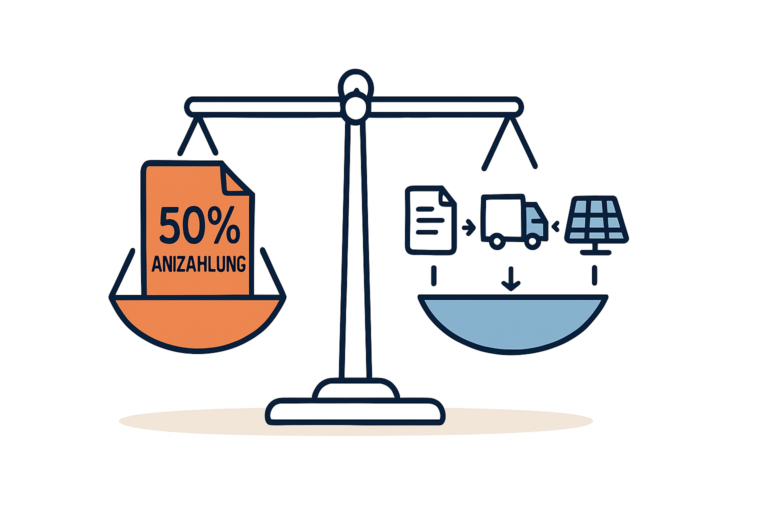Zahlungspläne bei PV-Anbietern sicher verstehen