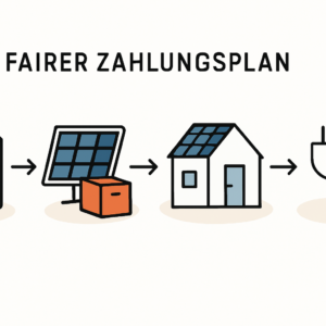 Zahlungspläne für PV-Anlagen sicher erkennen