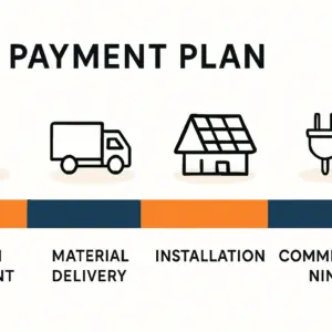 Zahlungspläne bei PV-Montage Übliche Modelle erklärt