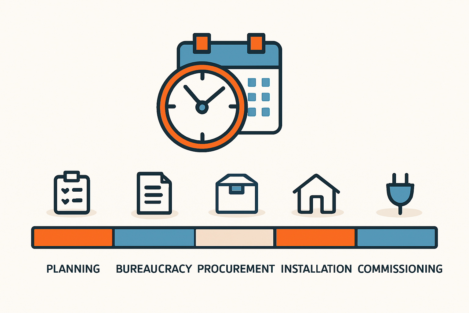 Montage der Unterkonstruktion