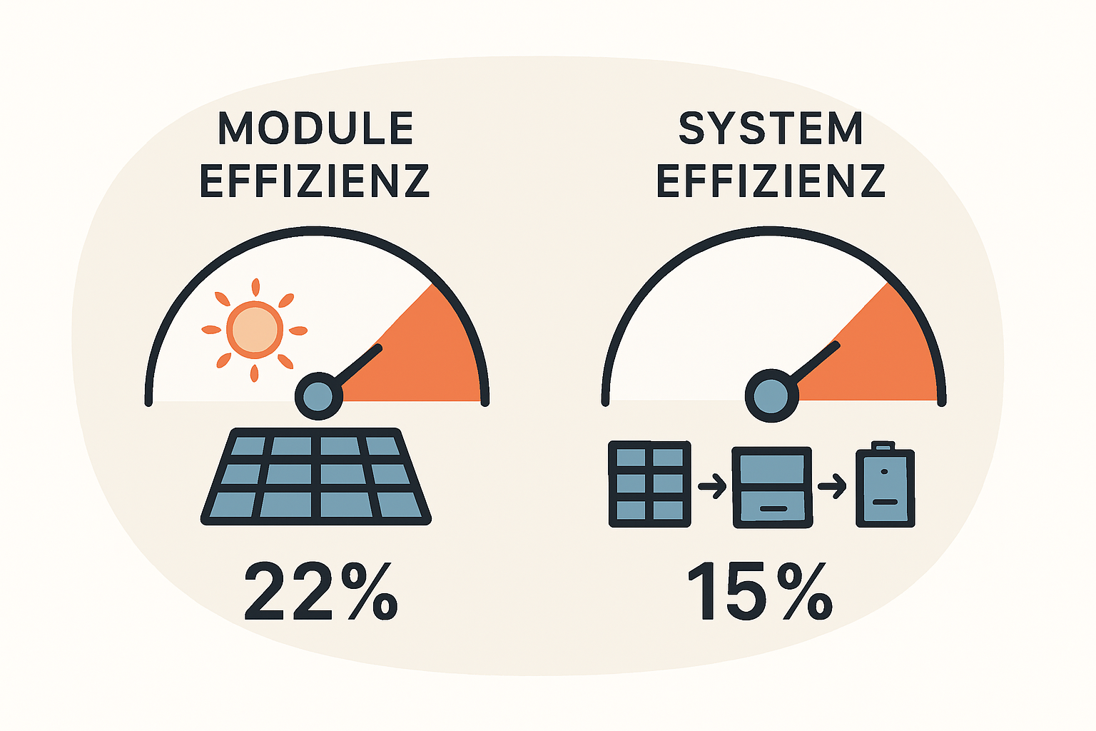 Wirkungsgrad ist nicht alles: Warum das Zusammenspiel der Komponenten die reale Leistung Ihrer PV-Anlage bestimmt